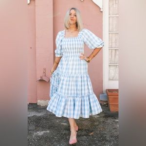 Ivy City Co Mia Gingham Dress